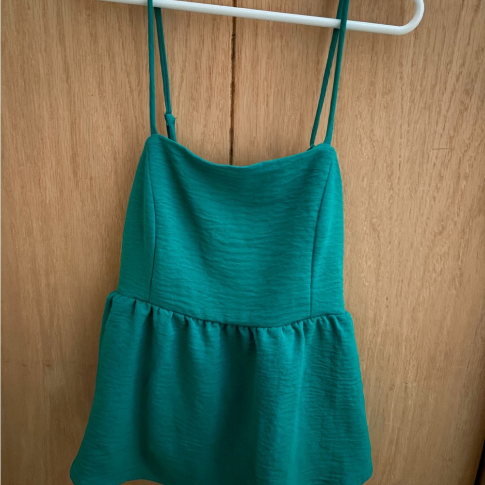 Elegant Green Women's Top